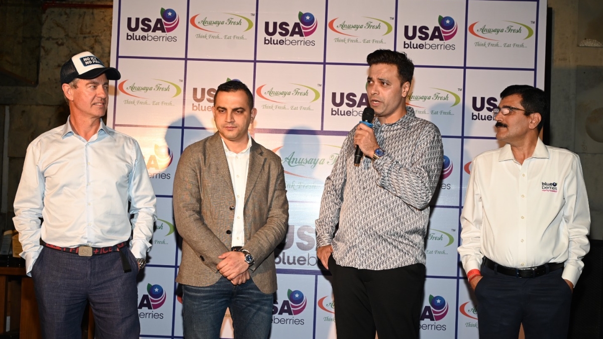 Anusaya Fresh, SanLucar and Mr. Iceman Join Hands to Bring the World’s Finest Blueberries to India