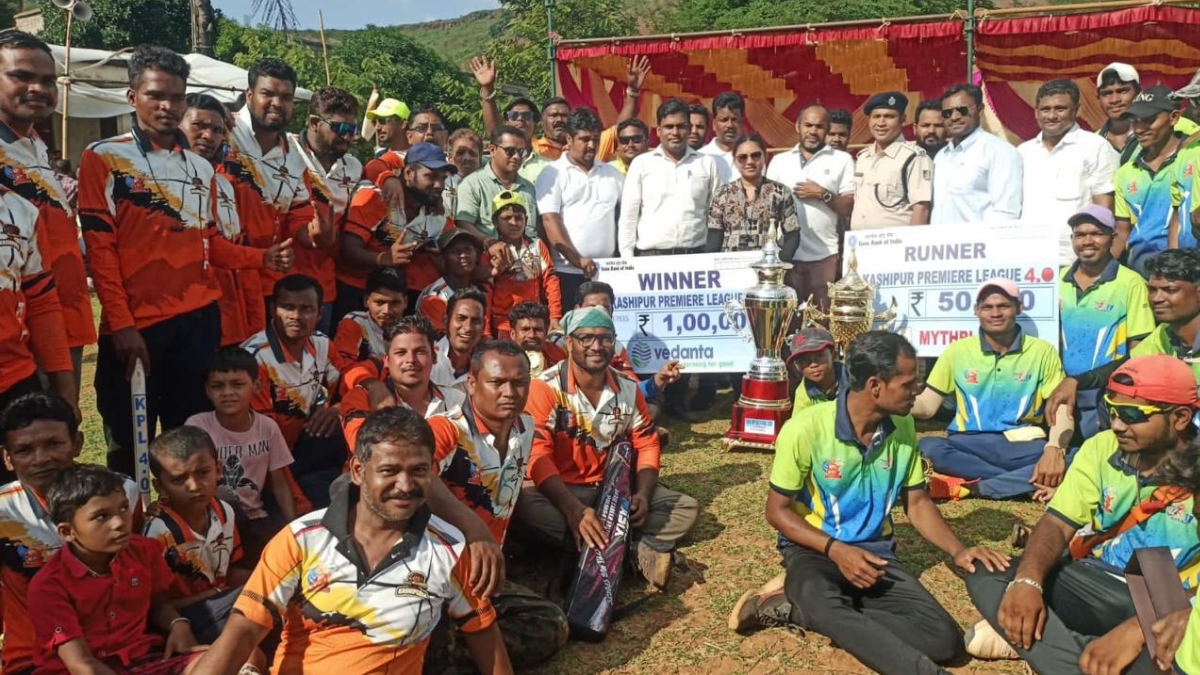Vedanta Aluminium Champions Grassroots Cricket through Kashipur Premier League 2025 in Rayagada, Odisha