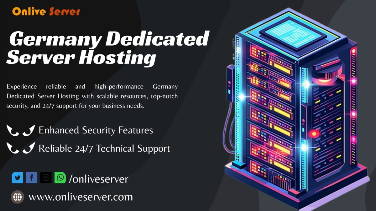 Onlive Server Launches Reliable Germany Dedicated Server Hosting with Enhanced Speed and Security for Enterprises