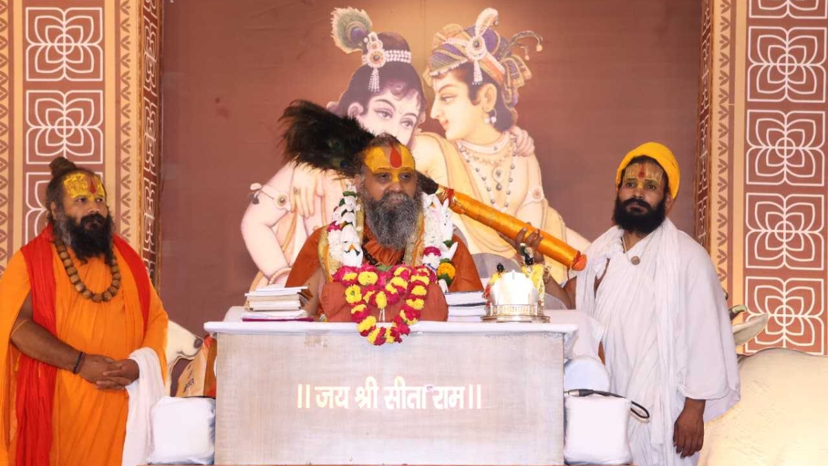 Sages Assemble for Reverence Of Gau Mata at Shrijadkhor Gau-Dham