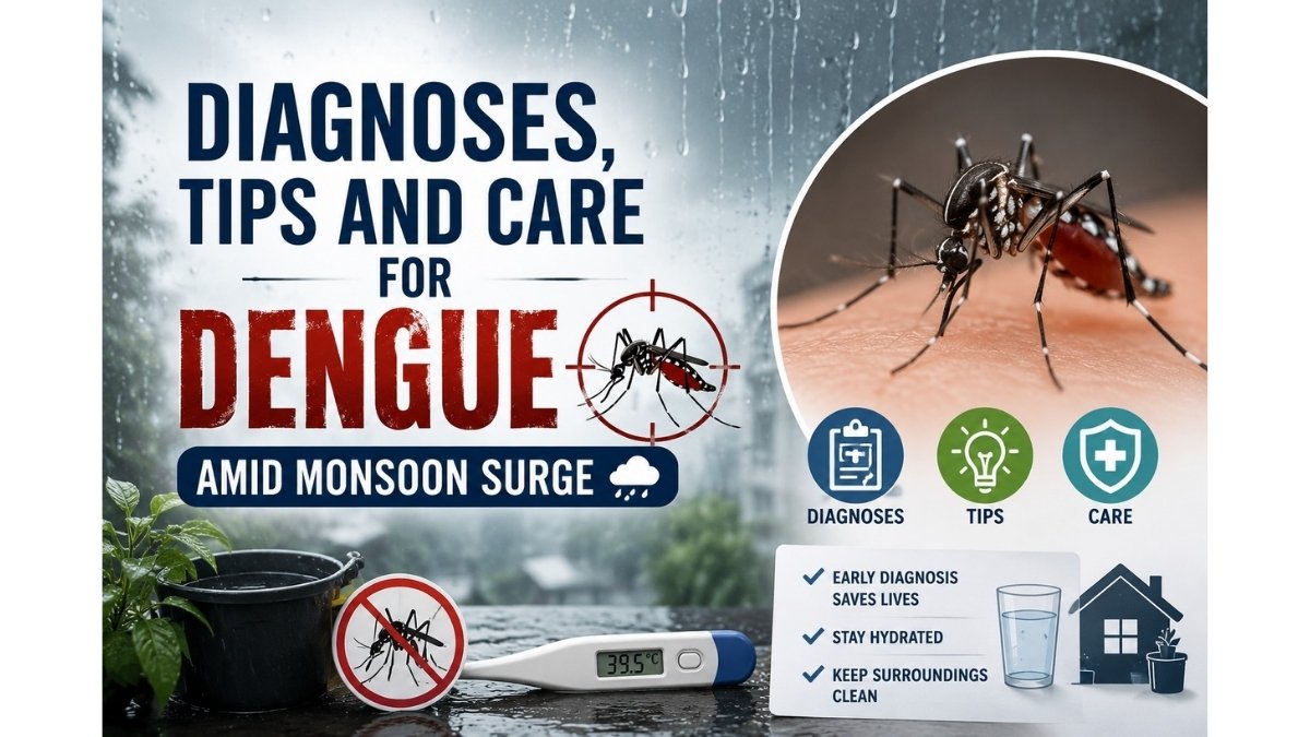 Diagnoses, Tips and Care for Dengue amid Monsoon Surge