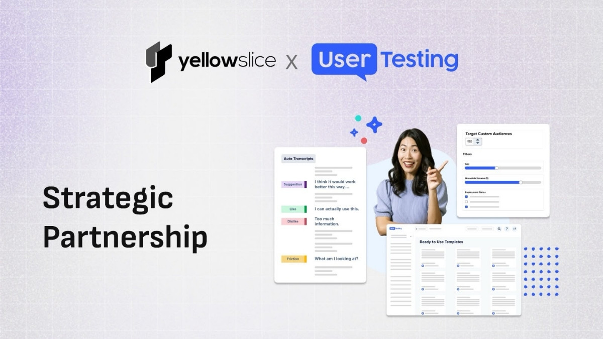 Yellow Slice Partners with UserTesting to Bring World-Class Human Insight to India’s Booming Digital Market