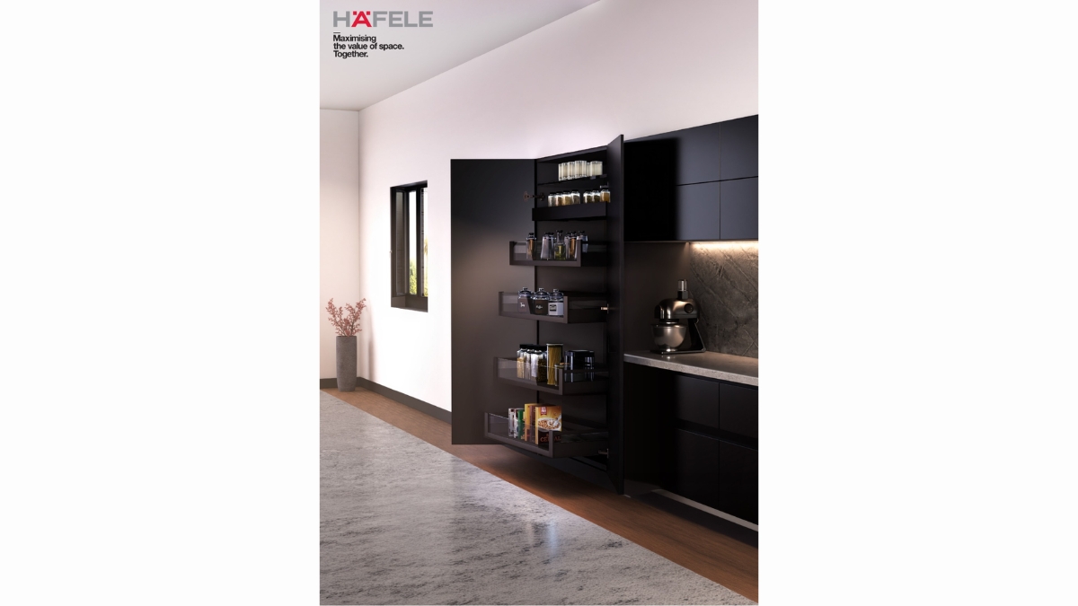 Hafele MatrixBox Premium+ Tall Unit: Intelligent Storage Built for Modern Living