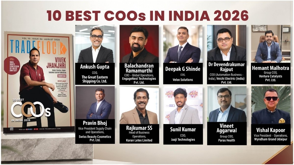 TradeFlock Reveals Its List of 10 Best COOs in India 2026