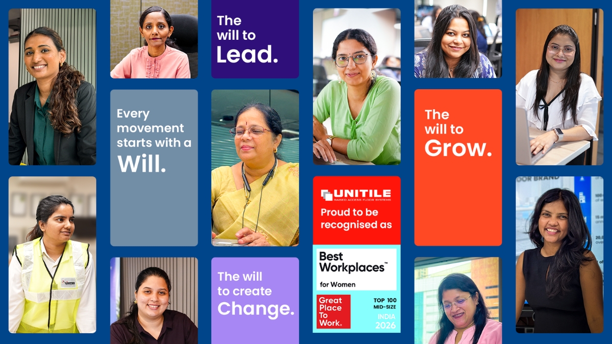 Unitile Recognised Among India’s Best Workplaces for Women for the Second Consecutive Year